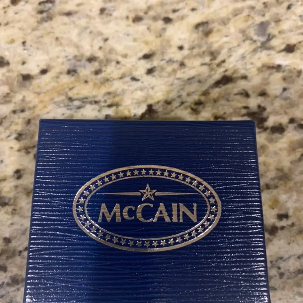 John McCain cufflinks